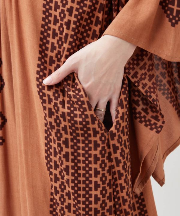 Taj Rayon Dress by AMINA - Ametsuchi