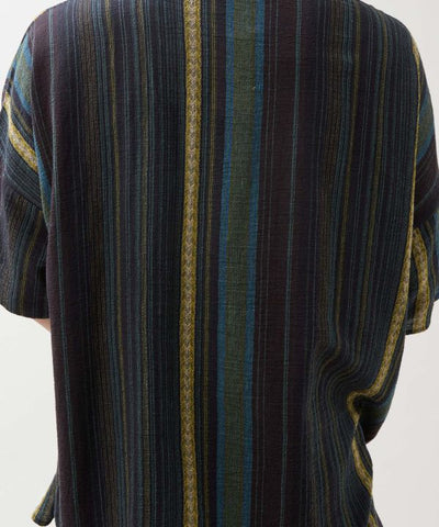 Mysore Dasara Button Detail Top by AMINA - Ametsuchi