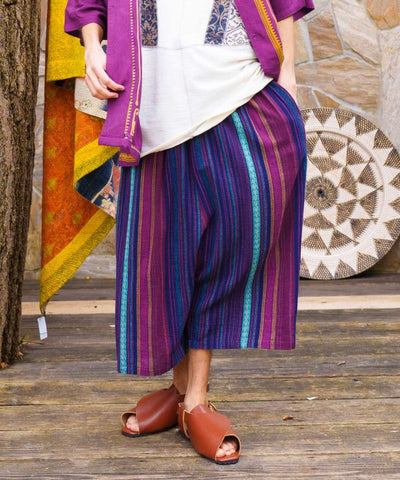 Festival Color Harem Pants by AMINA - Ametsuchi