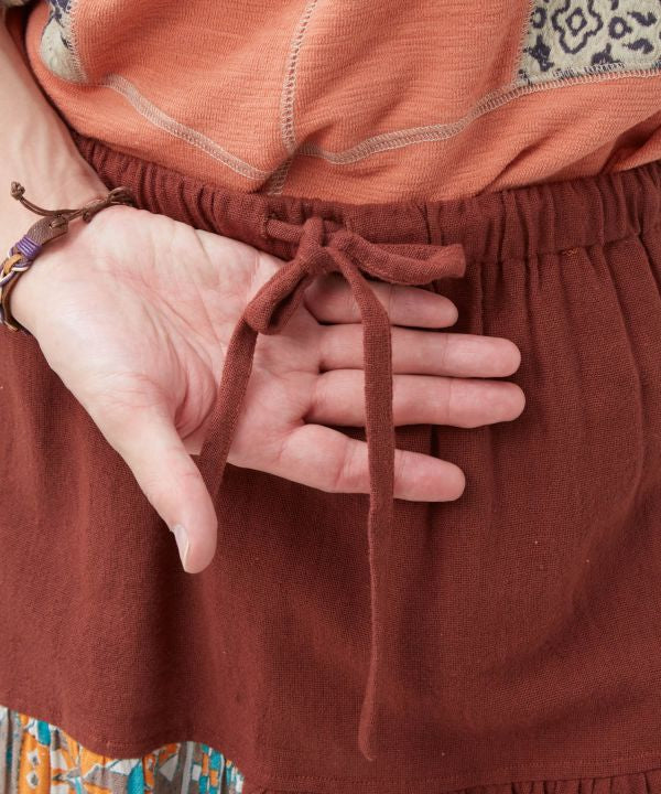 Geometric Pattern Harem Pants by AMINA - Ametsuchi