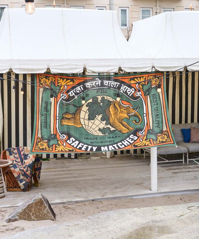 Matchbox Animal Tapestry Cloth by AMINA - Ametsuchi