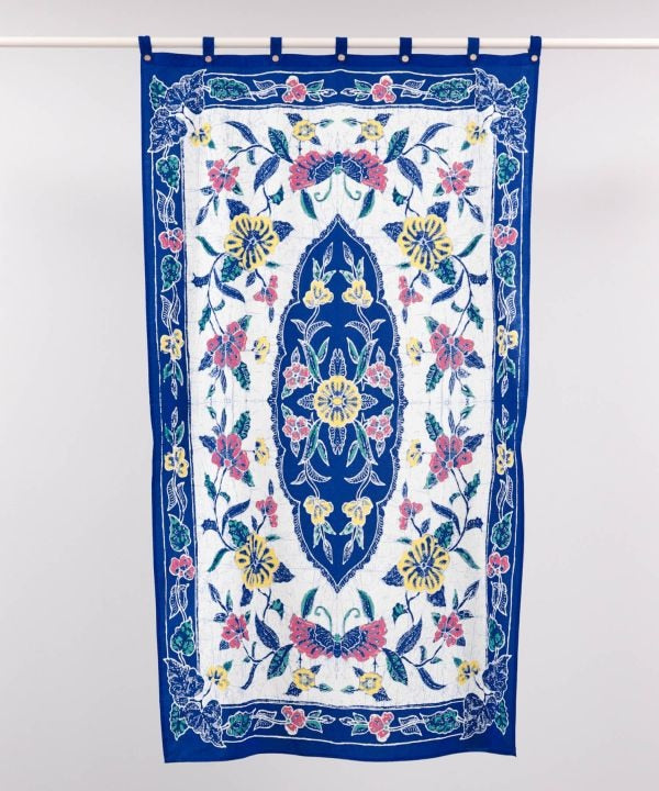 Batik Fabric Curtain 178cm by AMINA - Ametsuchi