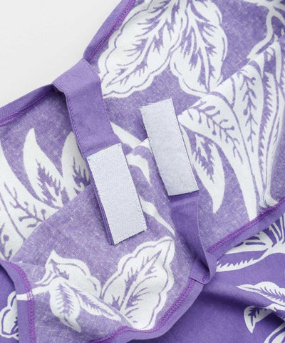 Botanical Print Packable Tote by AMINA - Ametsuchi