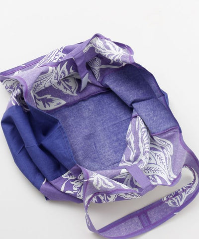 Botanical Print Packable Tote by AMINA - Ametsuchi