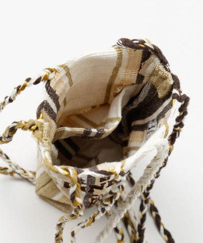 Retro Like Embroidered handbag by AMINA - Ametsuchi