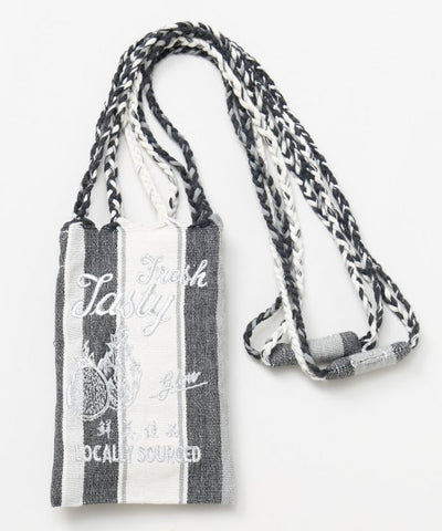 Retro Like Embroidered handbag by AMINA - Ametsuchi