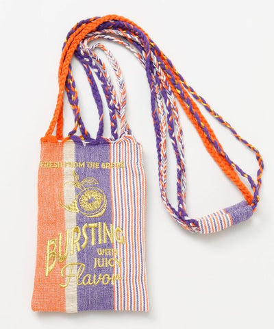 Retro Like Embroidered handbag by AMINA - Ametsuchi
