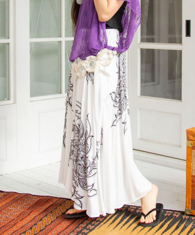 Mirror Work Waist Belt by AMINA - Ametsuchi