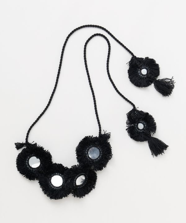 Mirror Work Waist Belt by AMINA - Ametsuchi