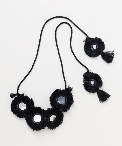 Mirror Work Waist Belt by AMINA - Ametsuchi