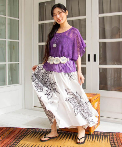 Mirror Work Waist Belt by AMINA - Ametsuchi