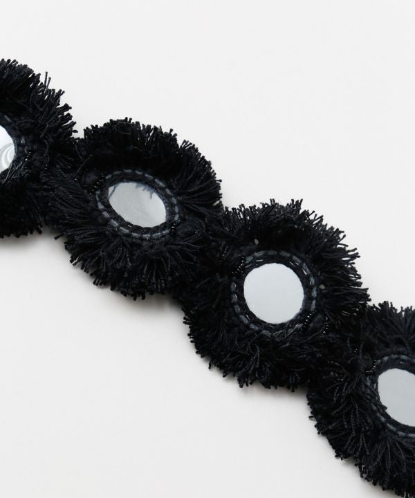 Mirror Work Waist Belt by AMINA - Ametsuchi