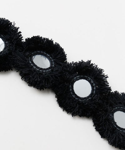 Mirror Work Waist Belt by AMINA - Ametsuchi