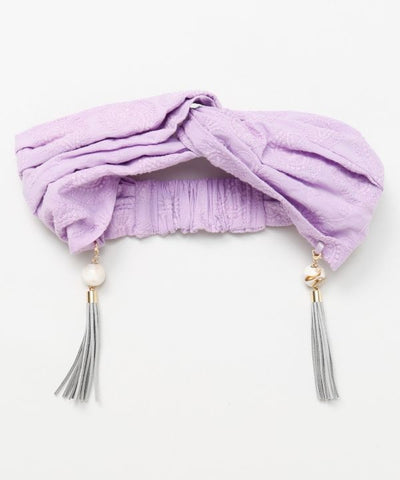 Indian Turban Tassel Headband by AMINA - Ametsuchi