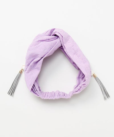 Indian Turban Tassel Headband by AMINA - Ametsuchi