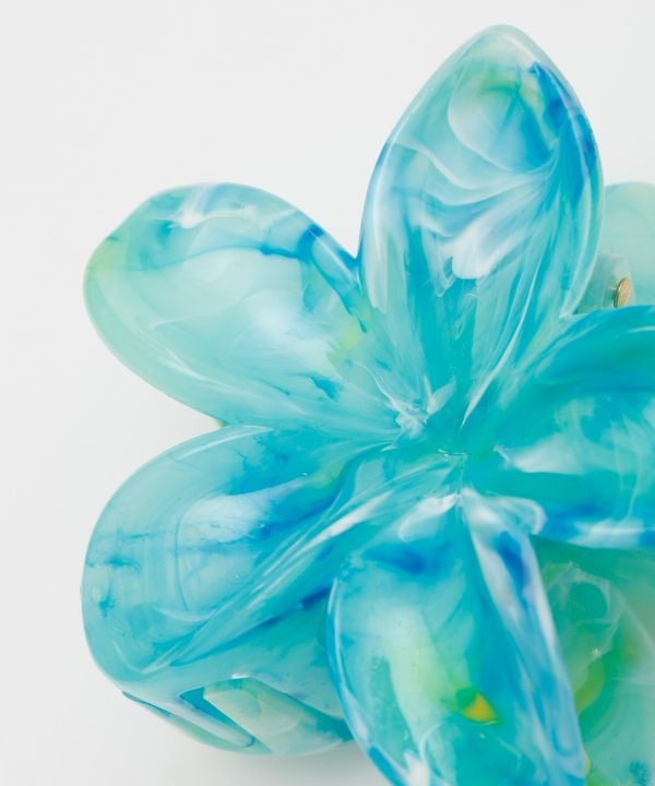 Floral Statement Hair Clip by AMINA - Ametsuchi