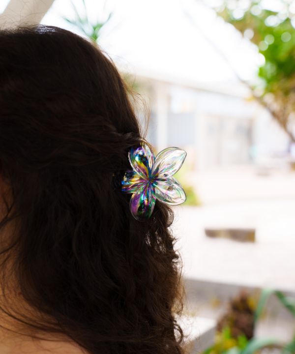 Floral Statement Hair Clip