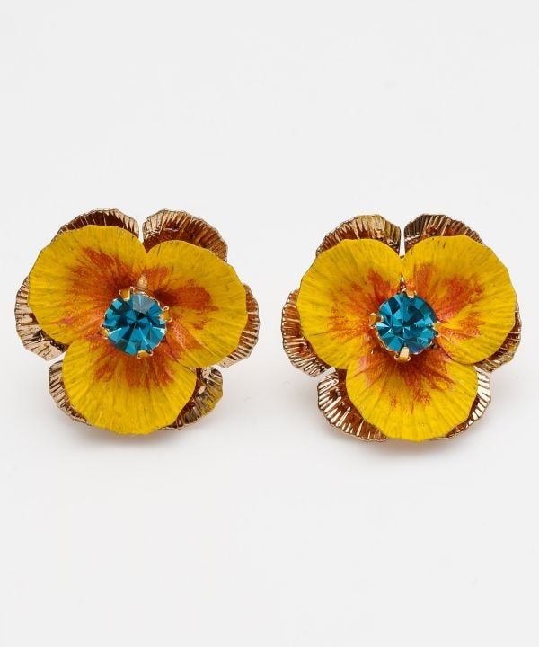 Floral Earrings by AMINA - Ametsuchi