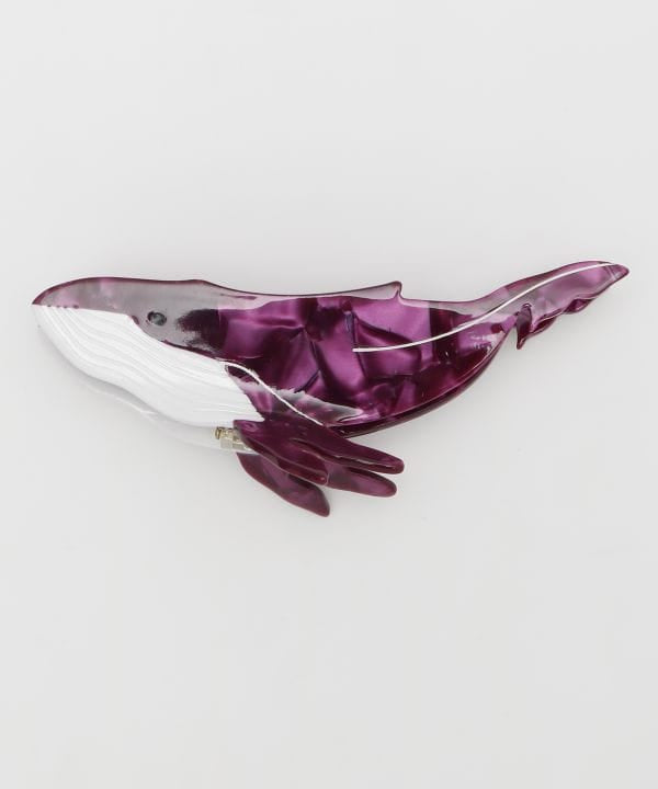 Whale Motif Hair Clip