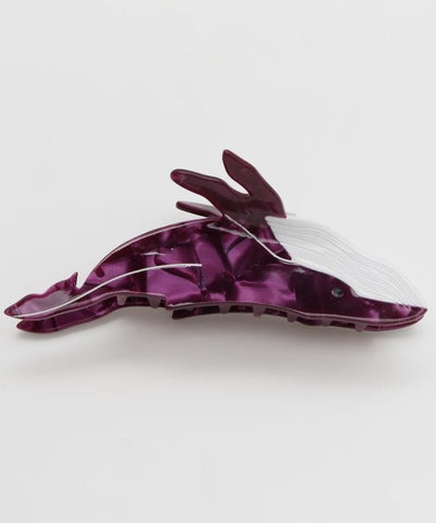 Whale Motif Hair Clip by AMINA - Ametsuchi