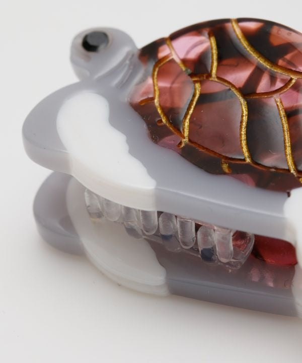 Turtle Mini Hair Clip by AMINA - Ametsuchi