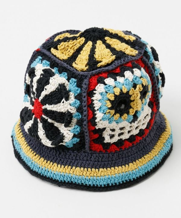 Calavera Crochet Sun Hat by AMINA - Ametsuchi