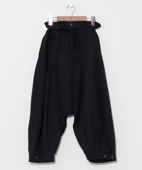 Light Cotton Harem Pants by AMINA - Ametsuchi