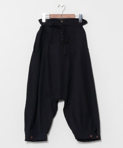 Light Cotton Harem Pants by AMINA - Ametsuchi
