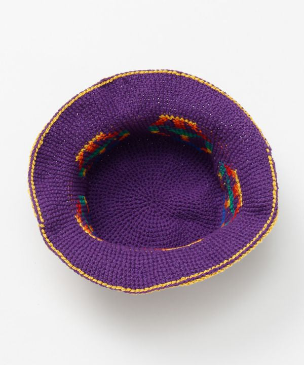 Peace Motif Crochet Hat by AMINA - Ametsuchi