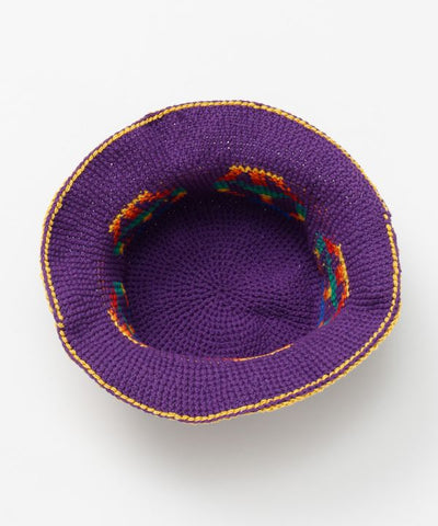 Peace Motif Crochet Hat by AMINA - Ametsuchi
