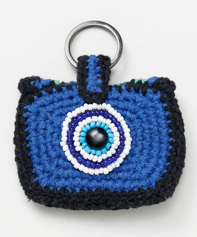 Nazar Crochet Mini Pouch by AMINA - Ametsuchi