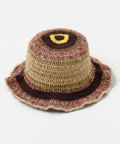 Gradient Crochet Travel Hat by AMINA - Ametsuchi