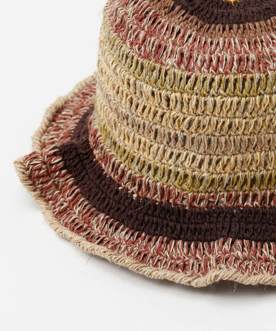 Gradient Crochet Travel Hat by AMINA - Ametsuchi