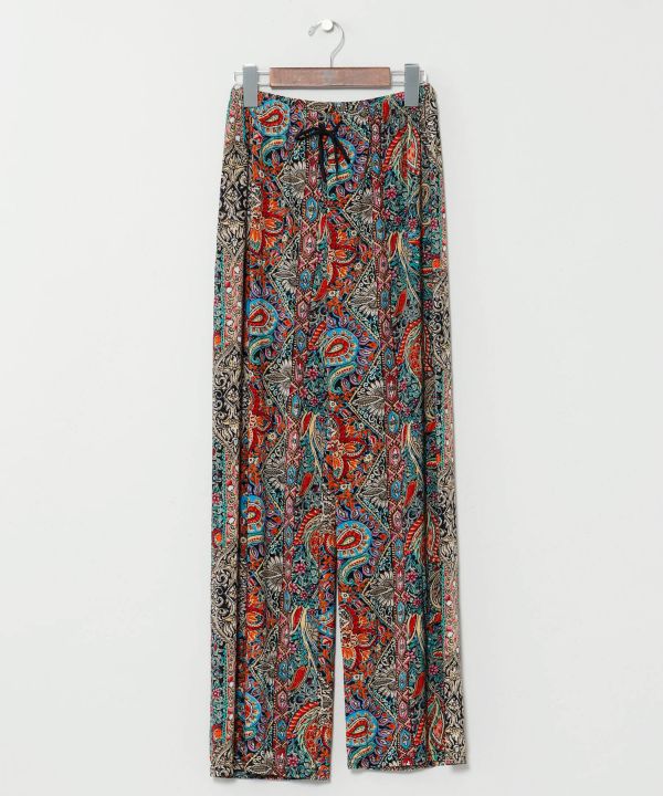 Thai Textile Rayon Relaxed Pants