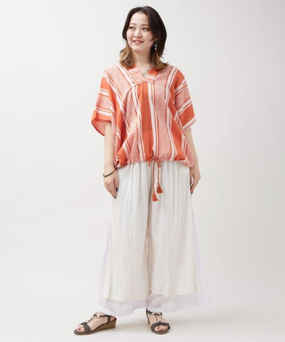 Thai Cotton Layered Pants