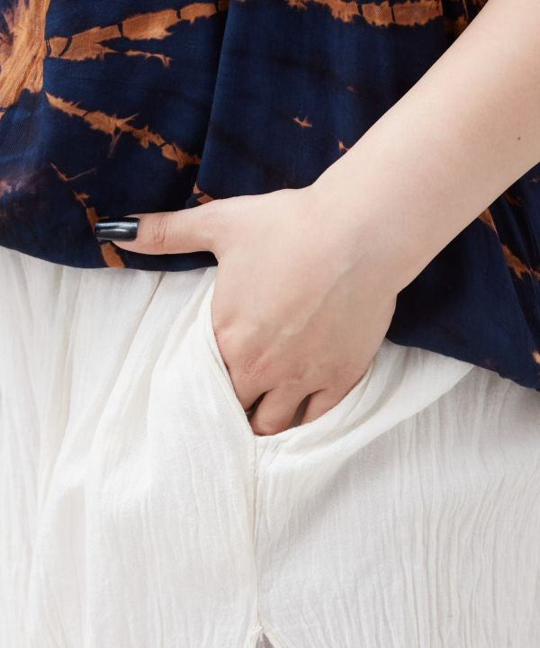 Thai Cotton Layered Pants
