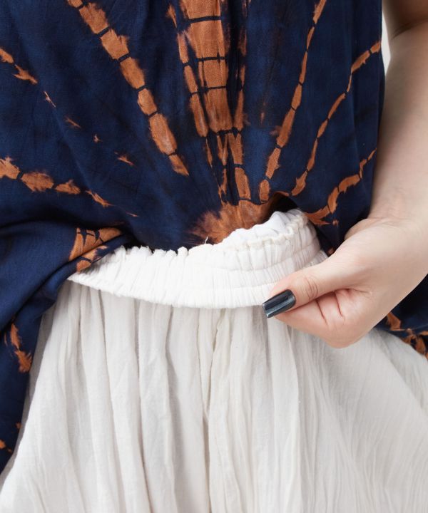 Thai Cotton Layered Pants