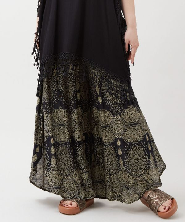 Mandala Rayon Pants by AMINA - Ametsuchi