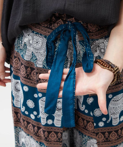 Thai Elephant Rayon Pants
