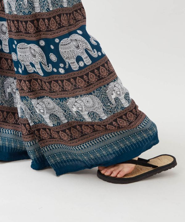 Thai Elephant Rayon Pants