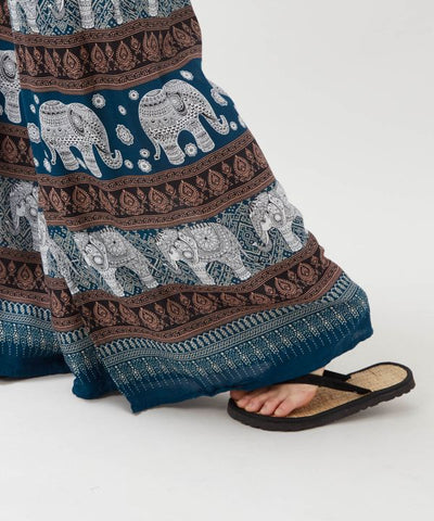 Thai Elephant Rayon Pants