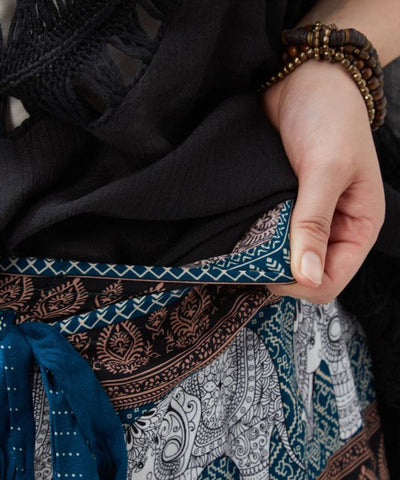 Thai Elephant Rayon Pants