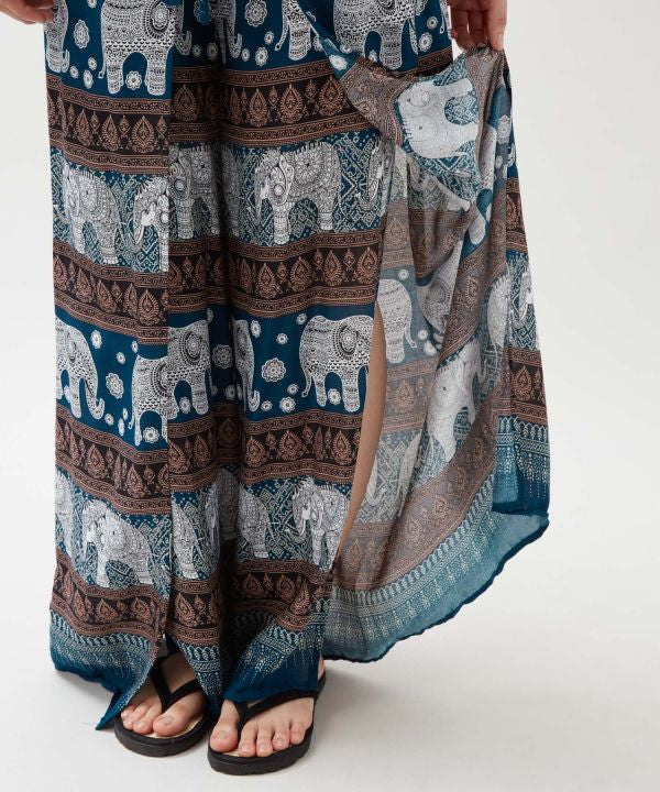 Thai Elephant Rayon Pants