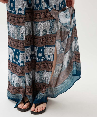 Thai Elephant Rayon Pants