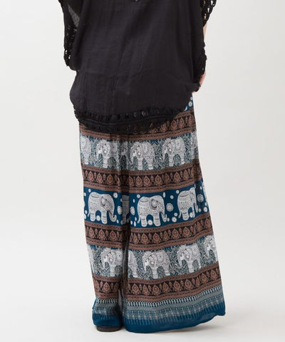 Thai Elephant Rayon Pants