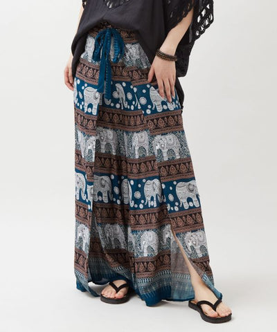 Thai Elephant Rayon Pants