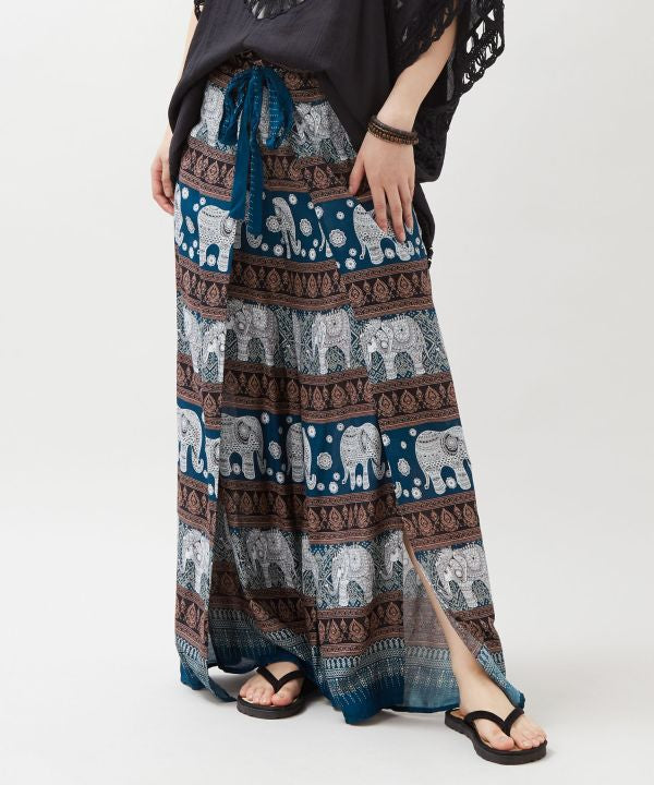 Thai Elephant Rayon Pants