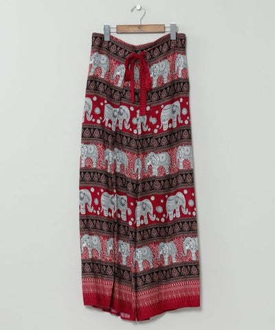 Thai Elephant Rayon Pants