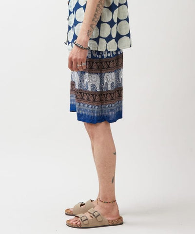 Thai Elephant Rayon Shorts