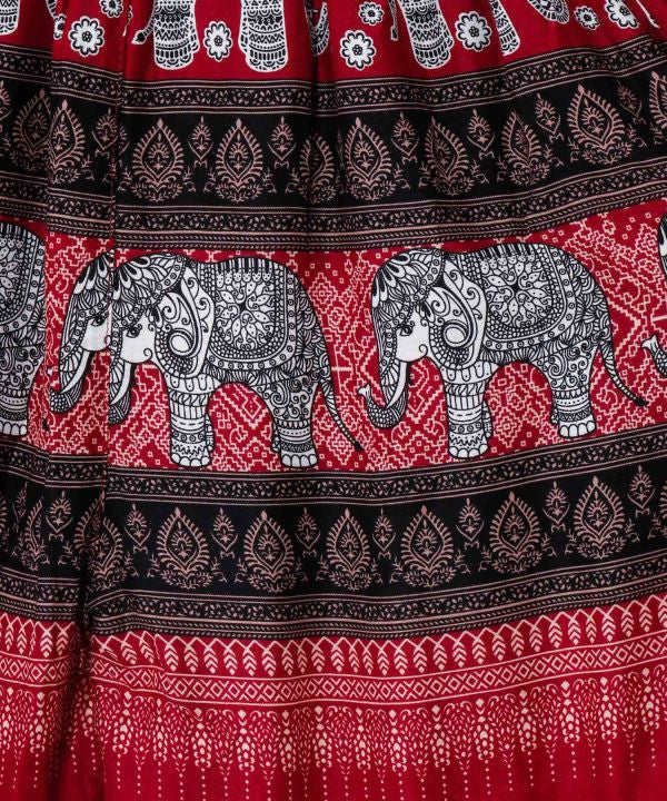 Thai Elephant Rayon Shorts
